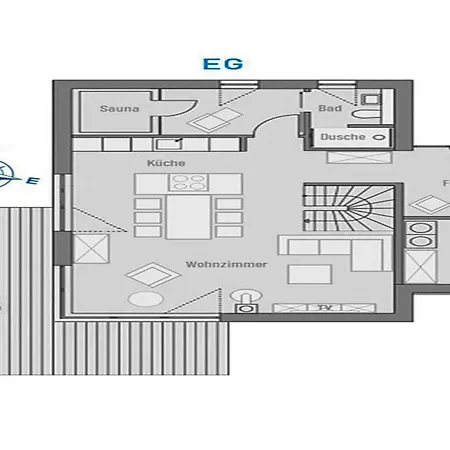 Ferienhaus Klint In Lancken, Cleaning Included